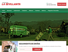 Tablet Screenshot of lasevillanita-online.com